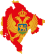 Flag map of Montenegro.svg