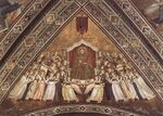 Giotto, Lower Church Assisi, Franciscan Allegories-St Francis in Glory 01.jpg