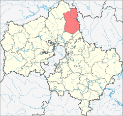 Сергиево-Посадский городской округ на карте