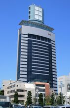 NTT DoCoMo Tohoku Building from south-southwest 2010-06-01.jpg