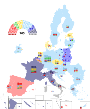 2019 European Parliament (Post-Brexit).svg