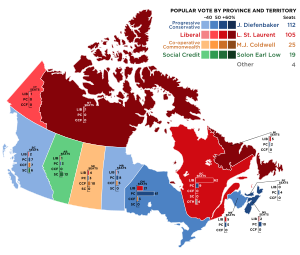 Canada 1957 Federal Election.svg