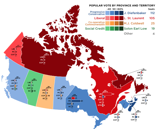 Canada 1957 Federal Election.svg