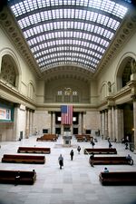 Chicago (ILL) Union Station, great Hall, 1925.jpg