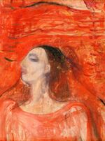 Edvard Munch - Woman's Head against a Red Background.jpg