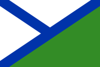 Flag of Ust-Ishimsky rayon (Omsk oblast) (2010).svg