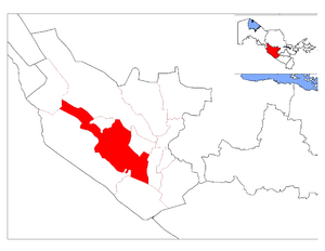 Жондорский район на карте