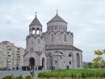 The Holy Trinity Church, Malatia-Sebastia district, Yerevan, Armenia adjusted.JPG