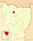 Расположение муниципалитета на карте провинции