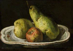 Édouard Manet (attributed to) - Still life with pears and apple.jpg