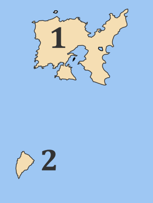 Лемнос на карте