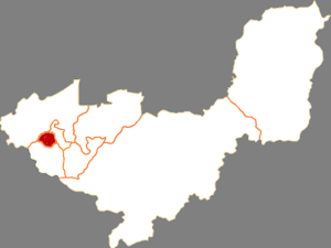 Цзяньшань на карте