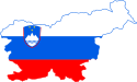 Flag-map of Slovenia.svg