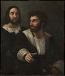Portrait de l'artiste avec un ami, by Raffaello Sanzio, from C2RMF.jpg