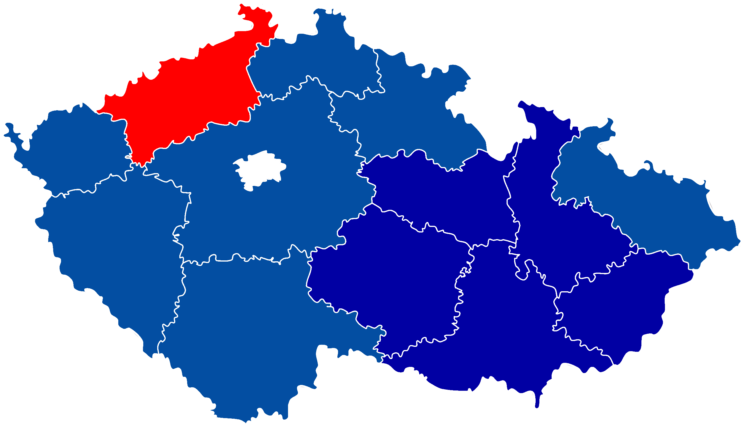 Regional elections in the Czech Republic in 2000.png