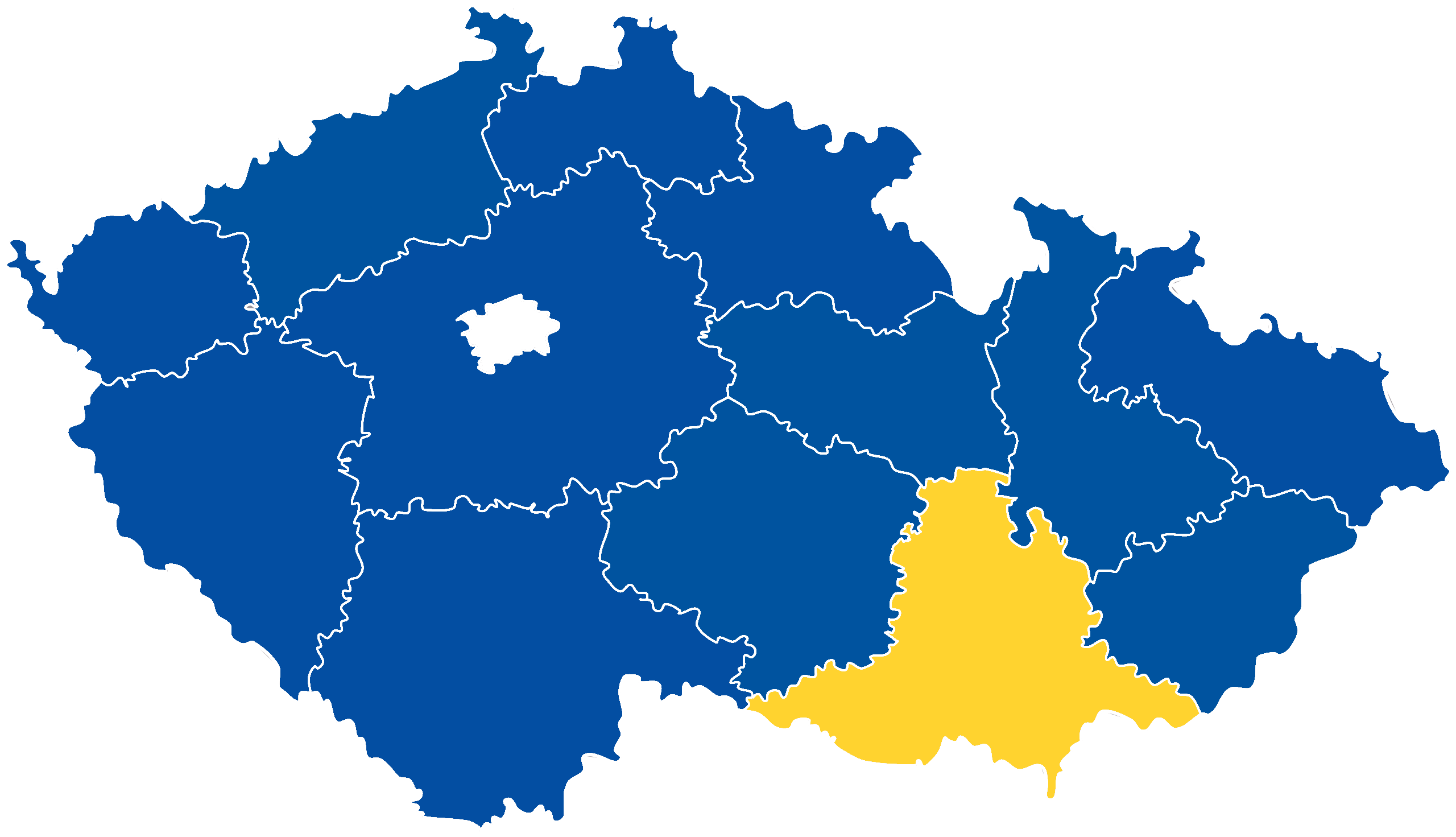 Regional elections in the Czech Republic in 2004.png