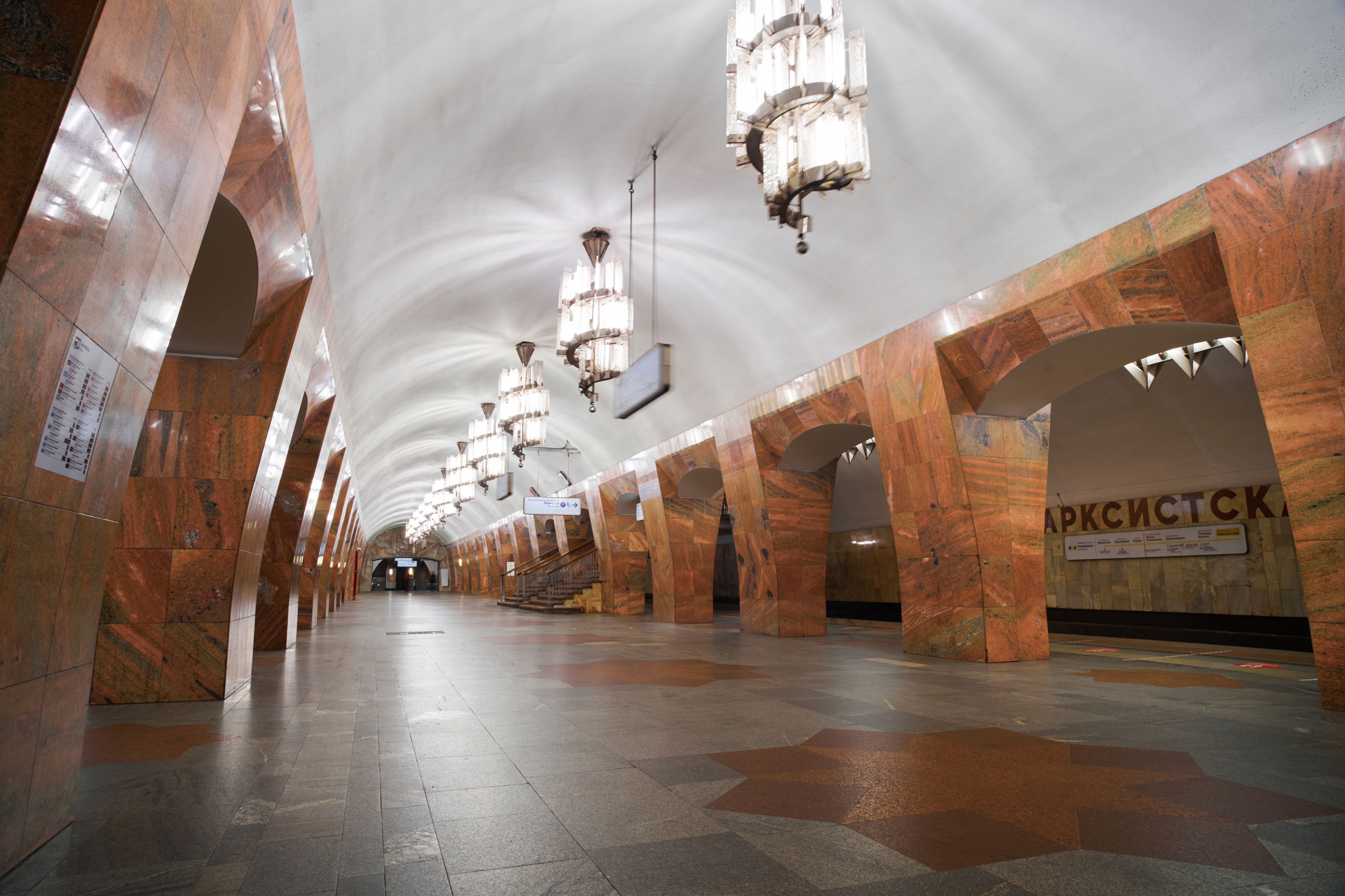 Марксистская, Калининская линия, Московский метрополитен - 03.jpg