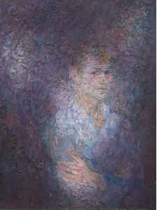 Портрет литературоведа А. Морозова. Художник Б.&nbsp;Г.&nbsp;Биргер. Государственная Третьяковская галерея, Москва