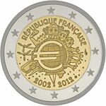 €2&nbsp;— Франция, 2012