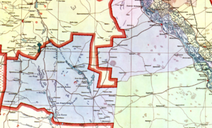 Никольский район на карте