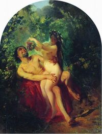 Картина Маковского «Сатир и нимфа».jpg