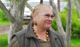 Нина Усатова на сцене Пермского Большого зала филармонии, 23.02.2015