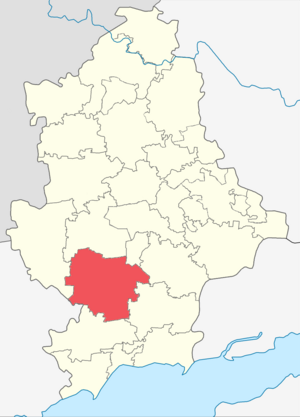 alt=Волновахский район Волновахский муниципальный округ на карте