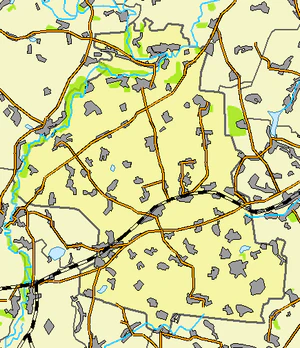 Козельщинский район на карте