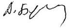 Изображение автографа