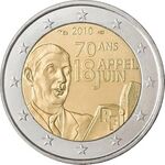 €2&nbsp;— Франция 2010