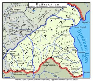 Пайтакаран на карте