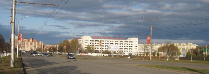 Проспект Тракторостроителей в районе МНТК «Микрохирургия глаза».