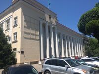 The building of the Presidium of the Supreme Soviet of the Kazakh SSR in 1938.JPG