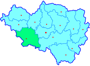 Покровский уезд на карте
