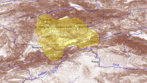 Примерные территории Чубукогуллары