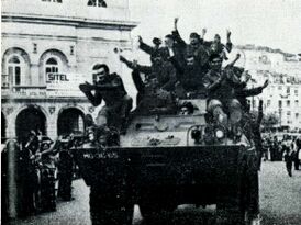 Повстанцы вступают в Лиссабон