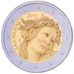 €2&nbsp;— Сан-Марино 2010
