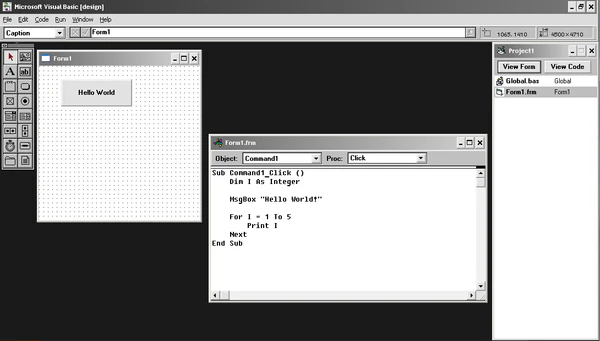 Visual Basic — история создания, описание, разработчики, дата выхода