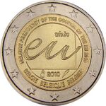 €2&nbsp;— Бельгия 2010