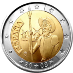 €2&nbsp;— Испания 2005