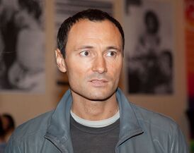 На пресс-конференции, посвящённой фильму «Малая Москва». 31 ММКФ, 25 июня 2009 года