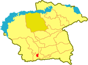 Каратальский район на карте