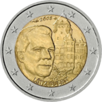 €2&nbsp;— Люксембург 2008