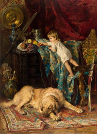 Картина Маковского «В мастерской художника».jpg