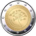 €2&nbsp;— Словения 2010