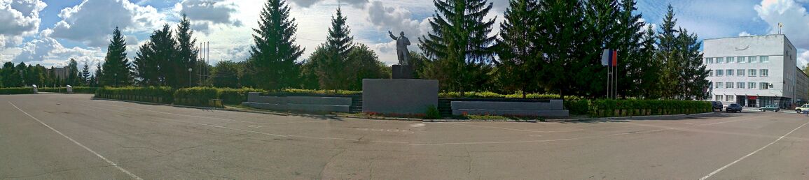 Вид на площадь Ленина
