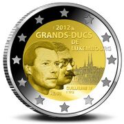 €2 Commemorative coin Luxembourg 2012.jpg