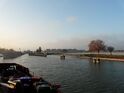 Rhone river Lock Bollene Sailing from South 28 of Dec 2011.jpg